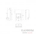 Каминная топка Kratki MBM/PW/10/W/G Каминная топка Kratki MBM/PW/10/W/G