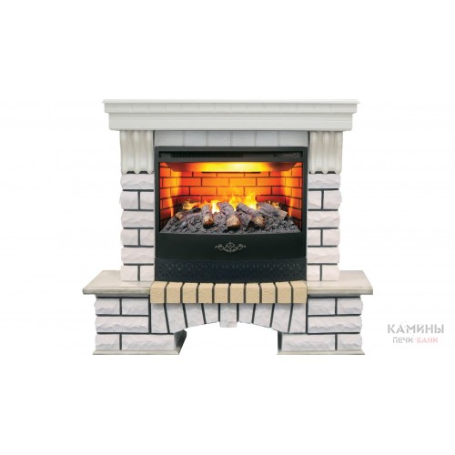 Электрокамин Country 25,5 WT c очагом FireStar 25,5 3D Электрокамин Country 25,5 WT c очагом FireStar 25,5 3D
