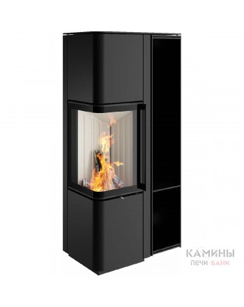 Печь-камин Spartherm Cubo L с узким отсеком