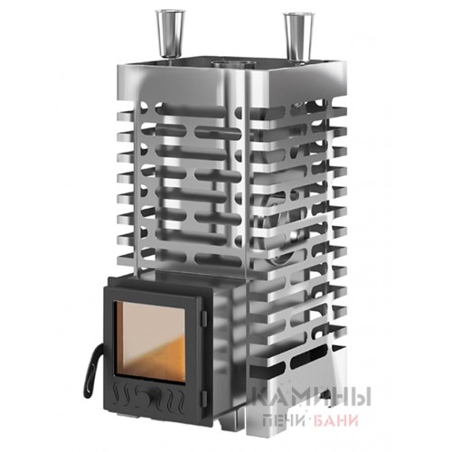 Печь для бани из нержавеющей стали ASTON 20 INOX стекло Печь для бани из нержавеющей стали ASTON 20 INOX стекло
