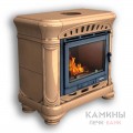 Изразцовый камин Модерн КимрПечь пристенный однотонный В Изразцовый камин Модерн КимрПечь пристенный однотонный В