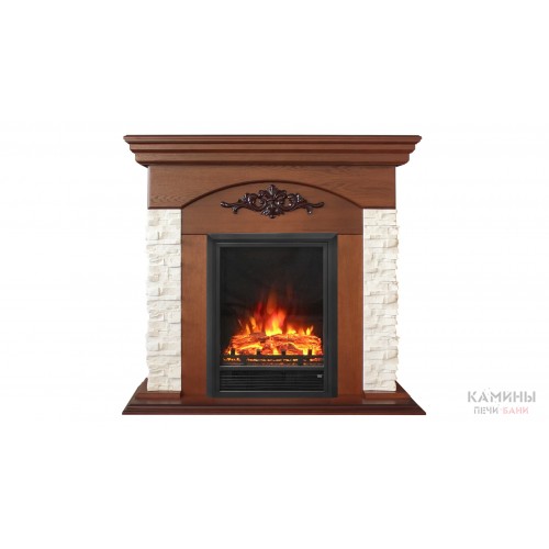 Электрокамин Neapolis NT с очагом Eugene