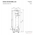 Каминная топка ECKA 50/35/45Wh с водяным контуром Каминная топка ECKA 50/35/45Wh с водяным контуром