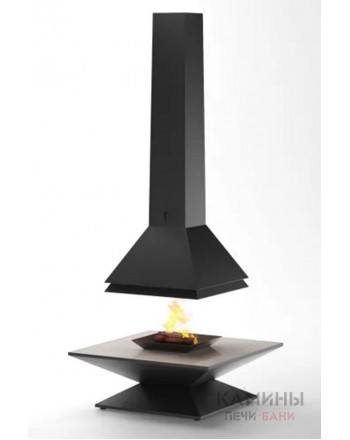 Островной камин Candle 120