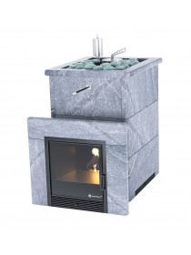 Печь ИзиСтим «АНАПА» В ПОЛНОЦЕННОМ КОЖУХЕ С ОТКРЫТЫМ ВЕРХОМ