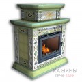 Изразцовый камин Билибин КимрПечь центральный двухъярусный Художественный Изразцовый камин Билибин КимрПечь центральный двухъярусный Художественный