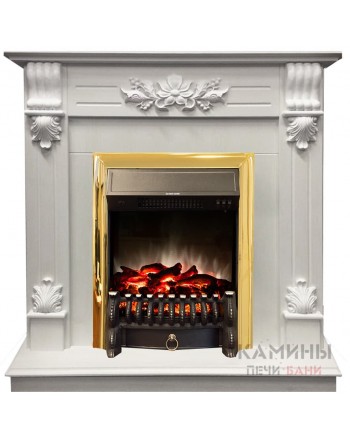 Электрокамин Ottawa WT с очагом Fobos Lux BL RC