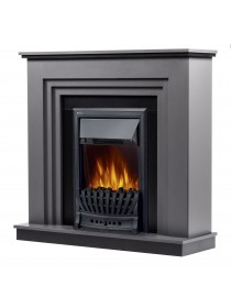 Каминокомплект: Очаг Electrolux Classic EFP/P-1020LS, портал Grado Classic графит, черный
