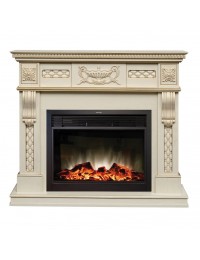 Электрокамин RealFlame Corsica Lux WT с Moonblaze LUX BL