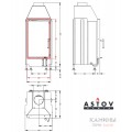 Каминная топка АСТОВ ПС 3865 Каминная топка АСТОВ ПС 3865