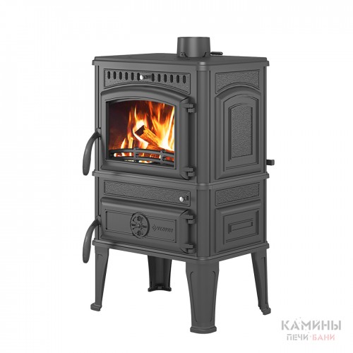 Печь-камин Везувий LV-12 S "Антрацит" Печь-камин Везувий LV-12 S "Антрацит"