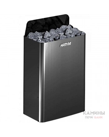 Электрическая каменка Harvia The Wall SW90E Black Steel