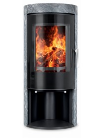 Дровяная печь-камин Ember H1 FG Serpentino