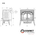 Чугунная печь KAWMET Premium S10 (13,9 кВт) Чугунная печь KAWMET Premium S10 (13,9 кВт)
