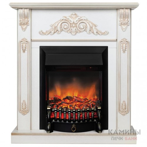 Электрокамин Anita WT с Fobos Lux Black RC  Электрокамин Anita WT с Fobos Lux Black RC