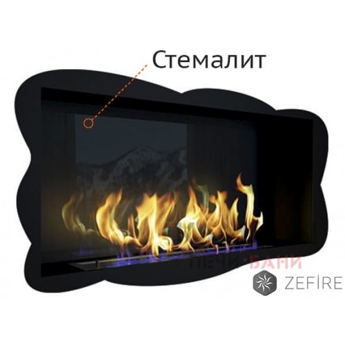 Стемалит для Биокамина угловой Standart 500 левый/правый (ZeFire)