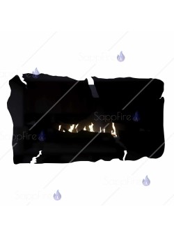 Биокамин LOFT Rust black (SappFire)