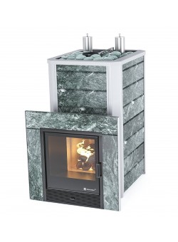 Печь ИзиСтим Ялта 35 К В КАМНЕ