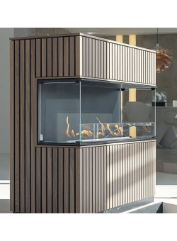  Биокамин Decoflame Montreal 1000mm Торцевой 3-х сторонний