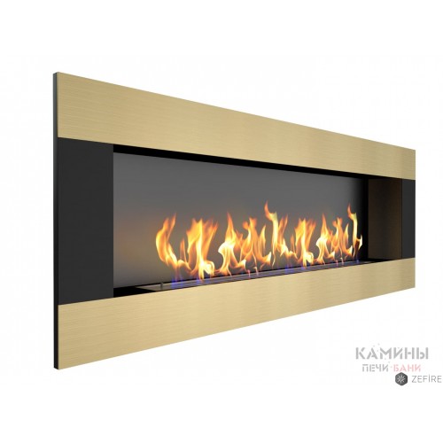 Биокамин Elliot horizontal 1800 латунный (Zefire)