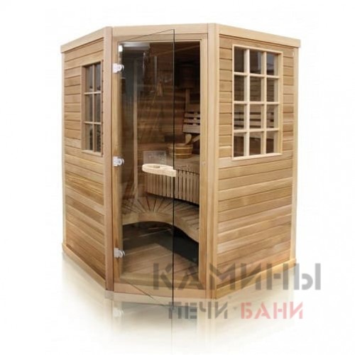 Домашняя мини сауна SAWO из кедра Домашняя мини сауна SAWO из кедра