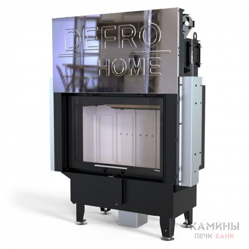 Каминная топка Defro Home Navi ME G с водяным контуром и подъемом стекла вверх