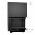 Каминная топка Kratki Amelia/P/BS/G (угловое стекло справа, гильотина)