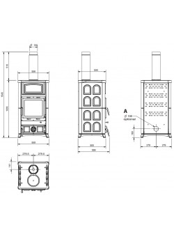 Печь камин La Nordica Concita 2.0