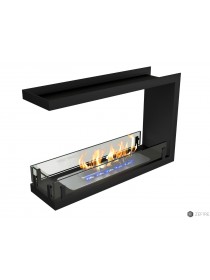 Биокамин Contour торцевой сквозной 700 (ESTETIC FLAME) Zefire