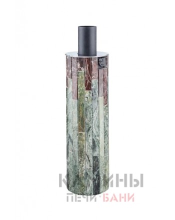 Конвектор в каменной облицовке "Ламель"