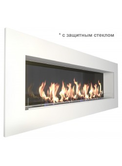 Биокамин Elliot 1800 белый со стемалитом (Zefire)