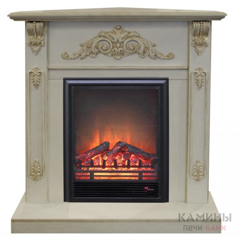 Электрокамин RealFlame Anita Corner (угловой) WT с Eugene Электрокамин RealFlame Anita Corner (угловой) WT с Eugene