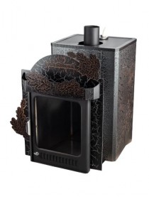 Печь Ферингер Квадра в кожухе Дуб