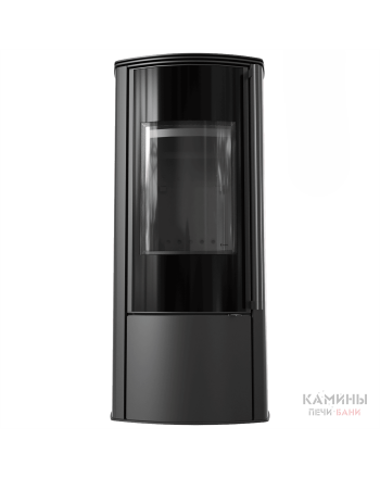 Отдельностоящая стальная печь KOZA AB ENYO R/BLACK