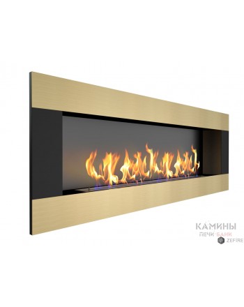 Биокамин Elliot horizontal 1800 латунный (Zefire)