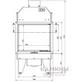 Каминная топка KFD ECO iLINE 5161 L/R Каминная топка KFD ECO iLINE 5161 L/R