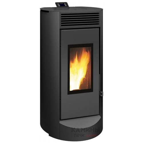 Печь-камин Invicta Lodi AIR TIGHT 8 Wifi BLACK на пеллетах Печь-камин Invicta Lodi AIR TIGHT 8 Wifi BLACK на пеллетах