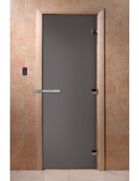 Дверь Doorwood графит матовая 8 мм