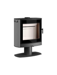 Печь-камин Hajduk ELIPSE F1 серый