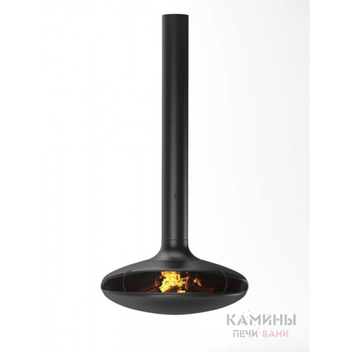 Подвесной хай-тек камин Ellips с вращающейся топкой 1250 мм