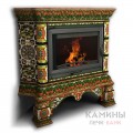Изразцовый камин Кострома КимрПечь угловой Роспись Изразцовый камин Кострома КимрПечь угловой Роспись
