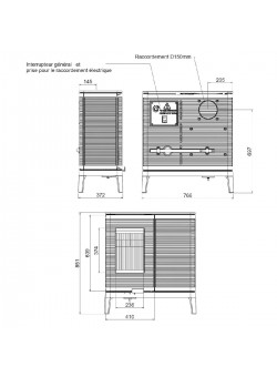 Печь-камин Invicta Akimix