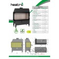 Каминная топка Heatro 81L black
