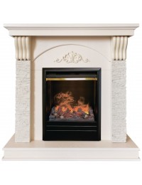 Электрокамин RealFlame Corfino WT с Olympic 3D