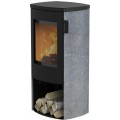 Печь-камин Lotus MONDO 3 Soapstone cast-iron topplate Печь-камин Lotus MONDO 3 Soapstone cast-iron topplate