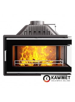 Каминная топка KAWMET W16 RB с угловым правым стеклом без перегородки