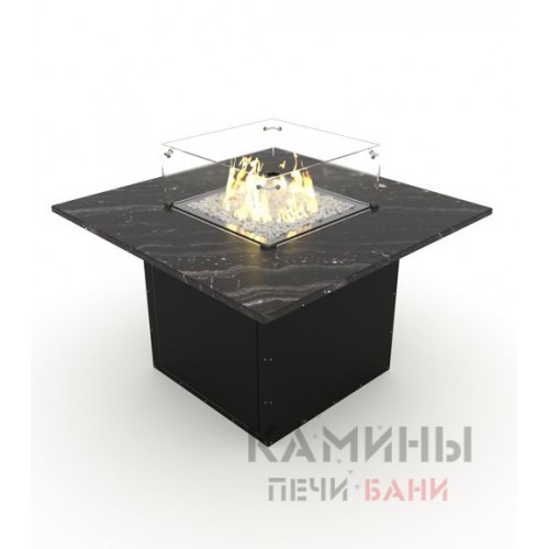 Стол-камин газовый квадратный от Openfire Стол-камин газовый квадратный от Openfire