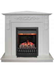 Электрокамин RealFlame Dominica Corner WT с Oregan 3D