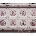 Каминная облицовка с сюжетной росписью: Голландские сценки 1033
