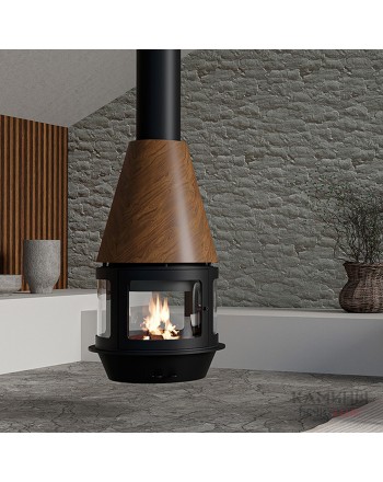 Дровяной камин Traforart Arlet Central Low 